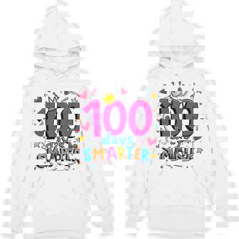 100 Days Smarter 100Th Celebration 100 Days Of School Hoodie - Thegiftio