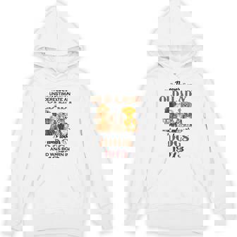 1973 An Old Lady Who Loves Dogs Hoodie | Mazezy