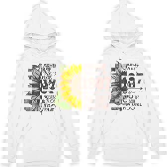 1987 Sunflower Sunshine 2025 Hoodie | Mazezy