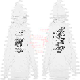 1988 A Woman Who Is Covered By The Blood Of Jesus Hoodie | Mazezy