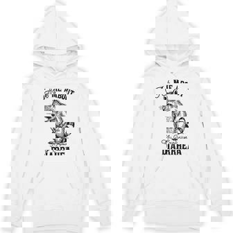 Ask Me About My Explosive Diarrhea Racoon Unisex Hoodie - Monsterry