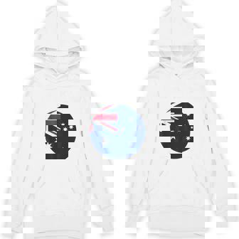 Australia Flag Modern Hoodie | Mazezy