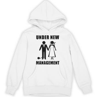 Bachelor Party Groom Stag Do Wedding New Management Unisex Hoodie - Monsterry