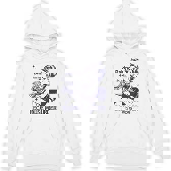 Baking Because Murder Is Wrong Quote Cool Housewife Unisex Hoodie - Monsterry