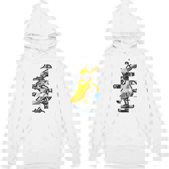 Banana Baseball Player Fruit Lovers Banana Baseball Hoodie | Seseable UK