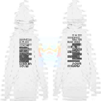 Best Bearded Tattooed Husband Beard And Tattoo Unisex Hoodie - Monsterry