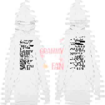 His Biggest Fan Baseball Grammy Of A Baseball Player Grammy Hoodie - Seseable