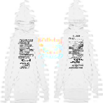 Birthday Cruise Squad 2025 Friends Family Vacation Matching Unisex Hoodie - Monsterry