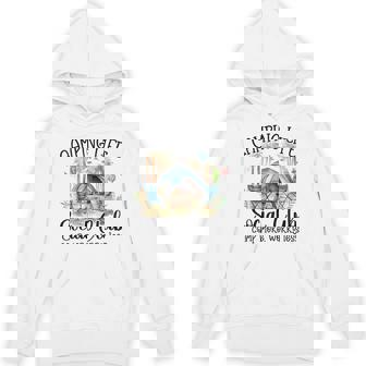Camping Life Social Club Camp More Worry Less Family Camp Unisex Hoodie - Monsterry