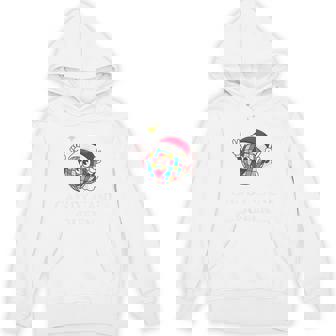 Candy Cane Queen Festive Disco Ball Vibes Unisex Hoodie - Monsterry