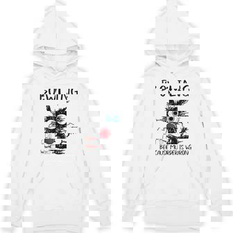 Cat Bowling Because Murder Is Wrong Cat Bowling Unisex Hoodie - Monsterry