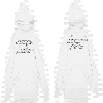 Champagne And French Fries Hoodie | Mazezy