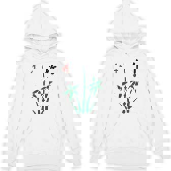Chinese Mahjong Mah Jong Game Tiles Character Flower Four Unisex Hoodie - Monsterry