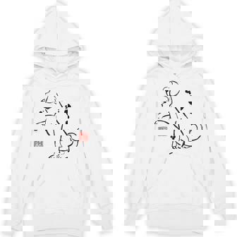 Chinese Zodiac Dog Sumi-e Tee Unisex Hoodie - Monsterry