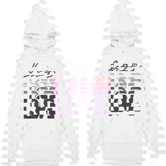 Choose Love Quote Inspirational Quote Peace Kindness Pride Unisex Hoodie - Monsterry