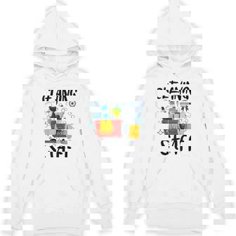 Cleaning Staff Housekeeping Crew Of Proud Housekeeper Squad Unisex Hoodie - Monsterry