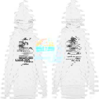 Clearwater Beach Florida 2025 Sunset Vintage 70's Retro Unisex Hoodie - Monsterry