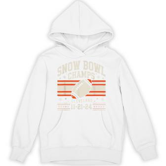 Cleveland Snow Bowl Champs Vintage Hoodie - Thegiftio UK