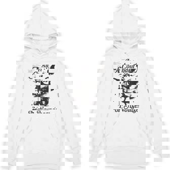 I Am A Conduit For Nonsense Raccoon Hoodie | Mazezy