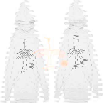 Crane Petroglyph Unisex Hoodie - Monsterry