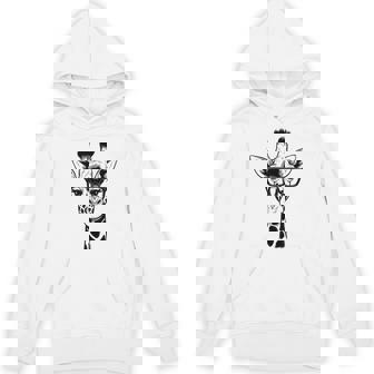 Cute Giraffe Graphic Casual Summer Cool Animal Lover Unisex Hoodie - Monsterry