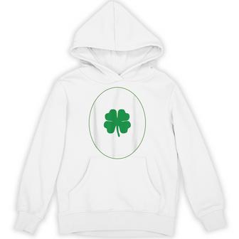 Cute Good Luck Clover Belly Halloween Bear Belly Costume Unisex Hoodie - Monsterry