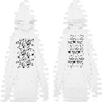 Cute Soccer Coquette Bow Soccer Ball Coquette Bow Hoodie - Monsterry