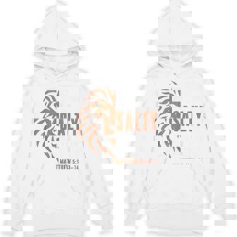 Dad Christian- Be Salty Stay Lit Lion Faith Jesus Hoodie - Thegiftio UK