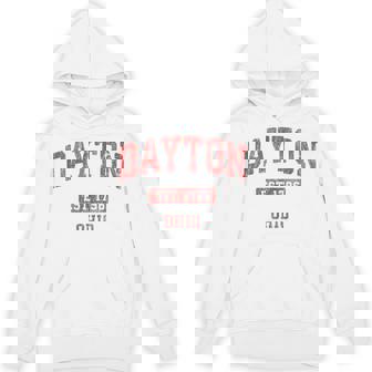 Dayton Ohio OH Vintage Athletic Sports Tank Top Unisex Hoodie - Monsterry