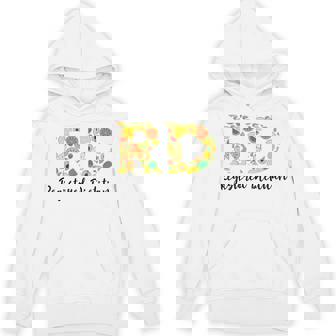 Dietitian RD Healthy Food Nutritionist Registered Dietitian Unisex Hoodie - Monsterry