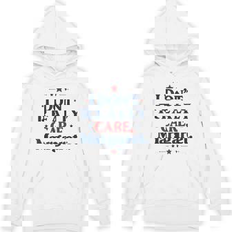I Don’T Really Care Margaret Jd Vance Meme Hoodie - Thegiftio