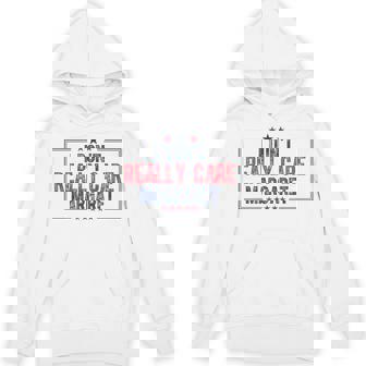 I Don't Really Care Margaret Jd Vance Minimalist Usa Hoodie | Seseable CA