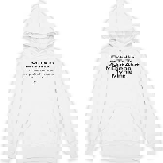 Dont Talk To My Outie About My Innie Tv Show Severance Hoodie | Seseable UK