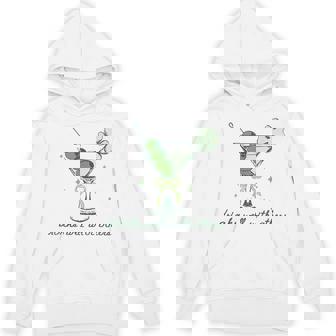 Drinks Well With Others Leprechaun Martini St Patrick's Day Hoodie | Mazezy