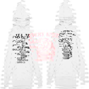 Every Knee Shall Bow Christian Christmas Unisex Hoodie - Monsterry
