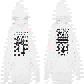 My Favorite Baseball Player Calls Me Pop Baseball Pop Unisex Hoodie - Monsterry