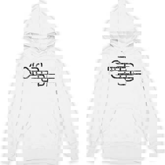 Figure Eight Knot Climbing Rescue Climbing Rope Alpine Unisex Hoodie - Monsterry