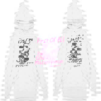 First Of All I'm God's Masterpiece Raccoon Possum Hoodie - Seseable