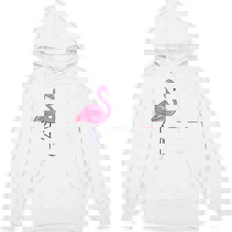 Flamingo 70th Birthday Flamingo Milestone 70 Years Unisex Hoodie - Monsterry