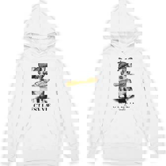 French Bulldog Frenchie Dog Lover Dad Dog Mom C'Est La Vie Unisex Hoodie - Monsterry