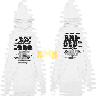 French Bulldog Mom French Kisses For Everyone Unisex Hoodie - Monsterry