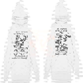 Raccoon & Opossum Get In Loser Hoodie - Thegiftio