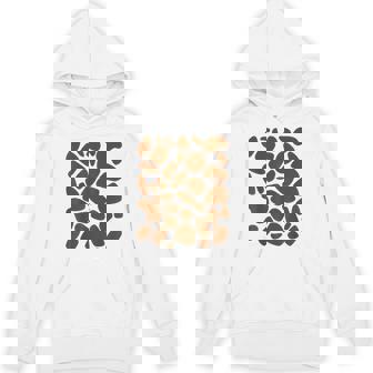 Giraffe Print DIY Pattern Trick Or Treat Jungle Animals Unisex Hoodie - Monsterry