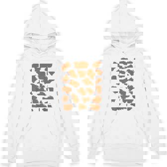 Giraffe Print Trick Or Treat Animal Halloween Costume Unisex Hoodie - Monsterry