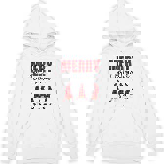 Gnomes Christmas Faceless Doll Merry Christmas Plaid Pajamas Unisex Hoodie - Monsterry