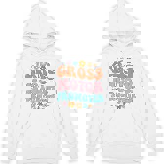 Gross Motor Promoter Groovy Physical Therapist PT Squad Unisex Hoodie - Monsterry