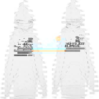 Gul-f Of Mexico Est 1550 Vintage Sunset Beach Vacation Trip Unisex Hoodie - Monsterry