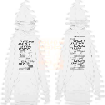Gulf Of Mexico Name Origin 1550 Hoodie | Mazezy