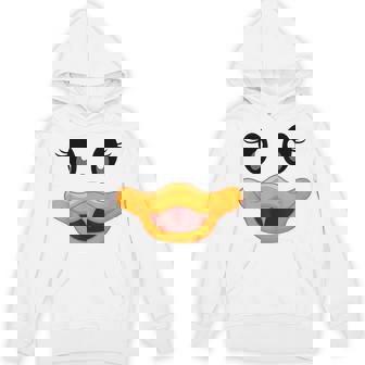 Halloween Duck Face Costume Unisex Hoodie - Monsterry