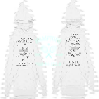 Hamptons Athletics Tennis Club Racquet Prep Vintage NY Tank Top Unisex Hoodie - Monsterry